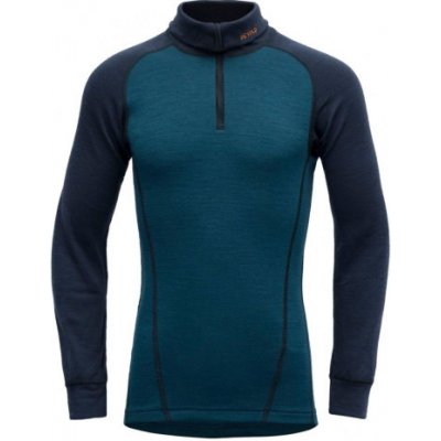Devold Duo Active zip neck jr modrá – Sleviste.cz