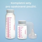 Sterifeed plastová kojenecká láhev transparentní 250 ml – Hledejceny.cz
