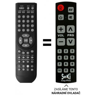 Dálkový ovladač Senior Manta LCD TV-3211 – Hledejceny.cz