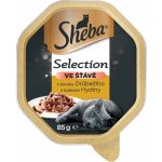 Sheba Selection drůbeží kousky 85 g – Sleviste.cz