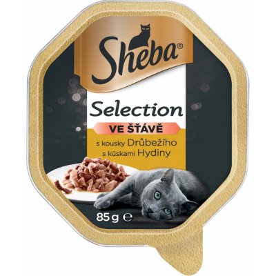 Sheba Selection drůbeží kousky 85 g – Sleviste.cz