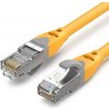 síťový kabel Vention IBHYN Cat.6A, SFTP, Patch, 15m, žlutý