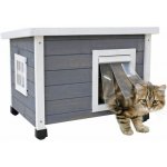 Kerbl 81564 Dřevěný domeček 57 x 45 x 43 cm – Zboží Dáma