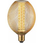 Paulmann P 29089 Metallic Glow Standard 230V LED Globe E27 Spiral 4,2W 1800K mosaz – Hledejceny.cz