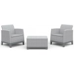 Keter SCANDI FORMA BALCONY Ash grey/Storm grey – Zboží Dáma