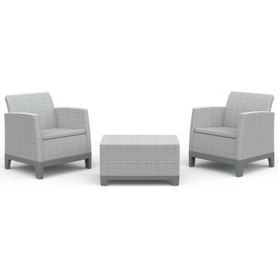 Keter SCANDI FORMA BALCONY Ash grey/Storm grey – Zboží Dáma