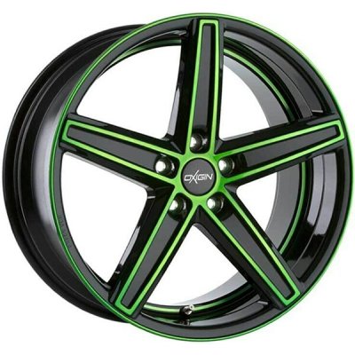OXIGIN 18 9x20 5x112 ET28 neon green polished – Hledejceny.cz