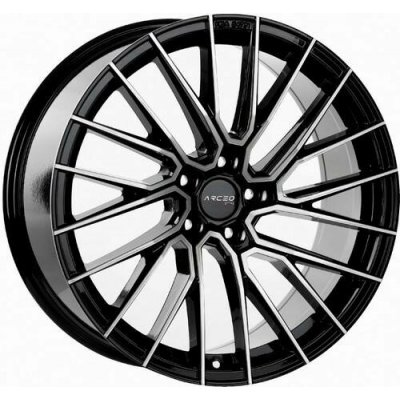 ARCEO ASW02 8,5x19 5x112 ET45 black diamond – Hledejceny.cz