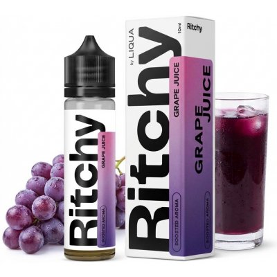 Liqua Ritchy Mix&Go Grape Juice 10 ml – Zbozi.Blesk.cz