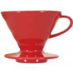 Hario Dripper V60-02 Ceramic Red – Zboží Dáma