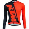 Cyklistický dres KTM Factory Team Race Spring Black/orange Oranžová