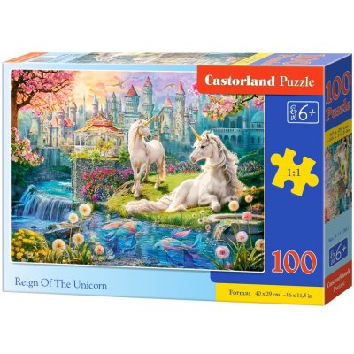 Castorland Reign Of The Unicorn 100 dílků – Zboží Mobilmania