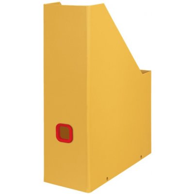 LEITZ Stojan na časopisy "Cosy Click&Store", teplá žlutá, 95mm, PP/karton,53560019 – Zboží Živě