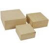 Úložný box Morex Sada dřevěných boxů 3ks 097072