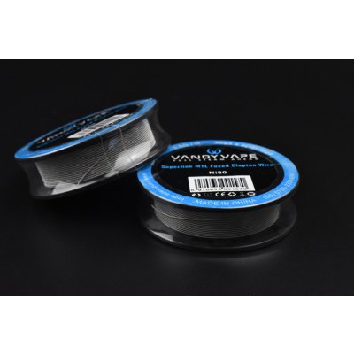 Vandy Vape Superfine MTL NI80 Fused Clapton Drát 30GAx2+38GA 3m – Hledejceny.cz