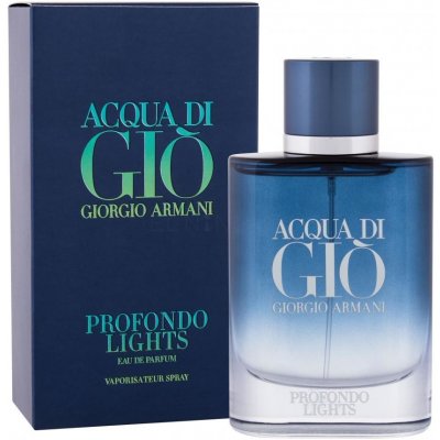 Armani Acqua Di Gio Profondo Lights parfémovaná voda pánská 75 ml – Zboží Mobilmania