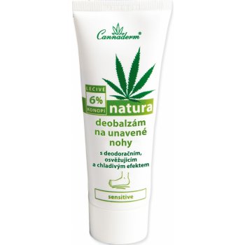 Cannaderm Natura krém na nohy 75 g