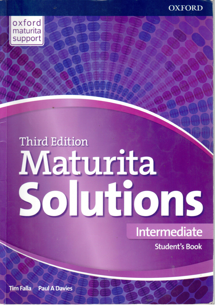 MATURITA SOLUTIONS 3RD INTERMEDIATE STUDENT\'S BOOK - Falla T.,Davies P.A