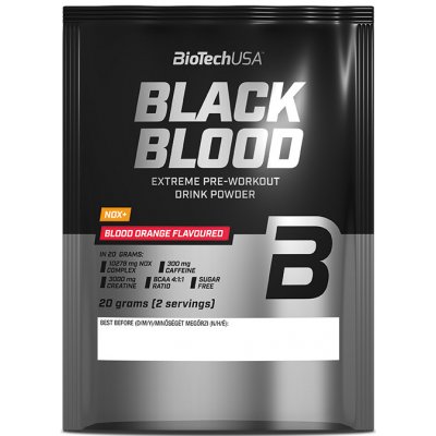 BioTech USA Black Blood NOX+ 20 g – Zboží Dáma