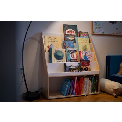 Montessori Dětská knihovna Utukutu Bílá – Zboží Dáma