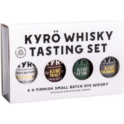 Kyrö Whisky tasting set 47,2% 4 x 0,05 l (karton)