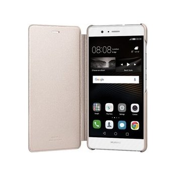 Pouzdro Huawei Original Folio Huawei P9 Lite zlaté