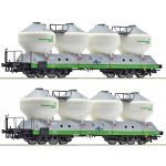 Roco H0 2-dílná sada vozů Uacs "Českomoravský cement" 6600237 – Zbozi.Blesk.cz