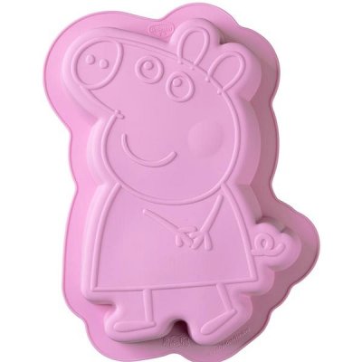 Dr. Oetker Forma na pečení Prasátko Peppa 27 x 19,5 x 5 cm silikon – Zboží Mobilmania