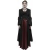 Dámský kabát Devil Fashion Gothic Flared Sleeved Beaded Long