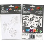 Papírové šablony MAGIC sada O Piráti – Zboží Mobilmania