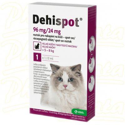 Dehispot 96 mg/24 mg spot-on 1 x 1,12 ml – Hledejceny.cz