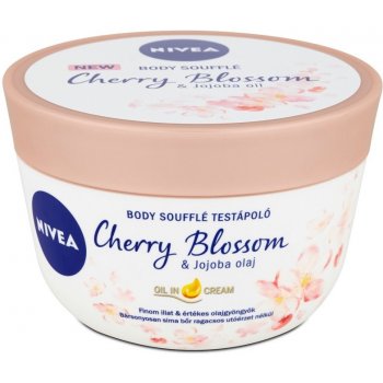 Nivea tělové suflé s olejem Cherry Blossom & jojobový olej 200 ml