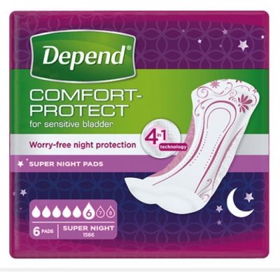 Depend Super night 6 ks – Hledejceny.cz