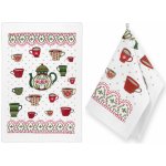 Bellatex 203 ČAJOVÁ KONVIČKA40x60cm zelená – Sleviste.cz