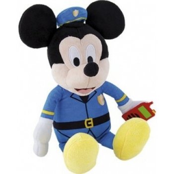 IMC Toys plyšová postavička se zvukem MICKEY MOUSE Policajt