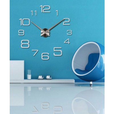 Divio 3D Nalepovací 130cm 9 Stříbrná – Hledejceny.cz