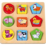Studo Wood Puzzle farma – Zboží Dáma