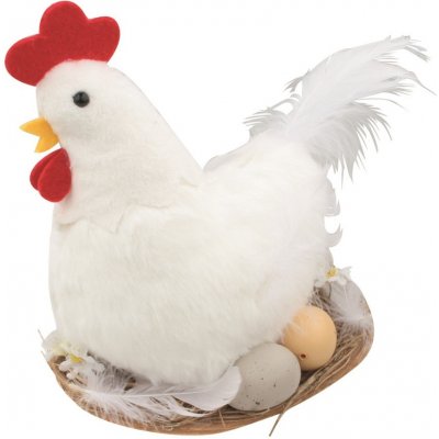 Slepička plyšová bílá 19 cm – Hledejceny.cz