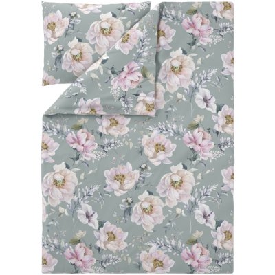 Livarno povlečení Renforcé Pivoňky 140x200 70x90 – Zboží Dáma