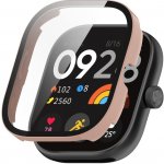 VSECHNONAMOBIL PC FULL COVER Plastový kryt se sklem pro Redmi Watch 4 růžový 75657 – Zboží Živě