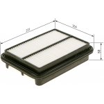 Vzduchový filtr BOSCH 1 987 429 123 (1987429123) – Hledejceny.cz