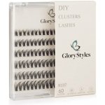 GloryStyles Samolepící segmentové řasy Invisible Band N137 krátké (8 - 14 mm) – Hledejceny.cz