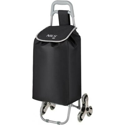 Nákupní taška na kolečkách NILS Camp NC17106 40L černá – Zboží Mobilmania