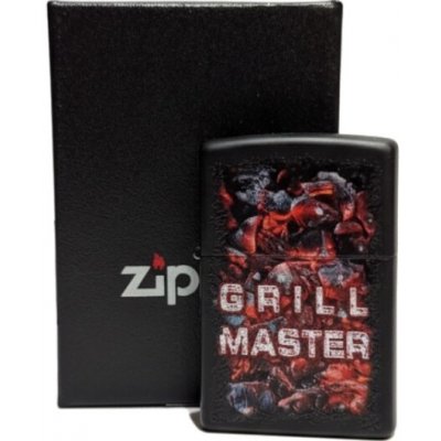 Zippo schwarz color "Grill Master Charcoal" – Hledejceny.cz