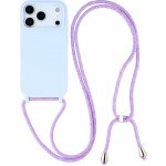 VSECHNONAMOBIL 127564 ROPE Kryt se šňůrkou Apple iPhone 17 Pro fialový – Zboží Mobilmania