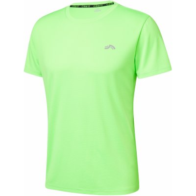 Crivit Pánské funkční triko neonově zelená – Zboží Mobilmania