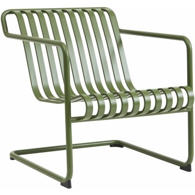 HAY Křeslo Palissade Cantilever Lounge Chair Low, olive – Hledejceny.cz
