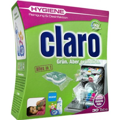 Claro Hygiene speciální tablety do myčky s dezinfekční schopností 30 ks – Sleviste.cz