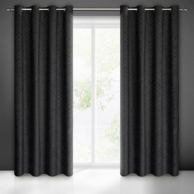 Takoy Závěs ISLA z matného sametu s žakárovým geometrickým vzorem 140 x 250 cm-HF-386969 | 140 x 250 cm – Hledejceny.cz