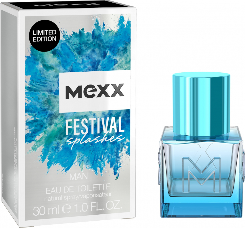 Mexx Festival Splashes toaletní voda pánská 30 ml